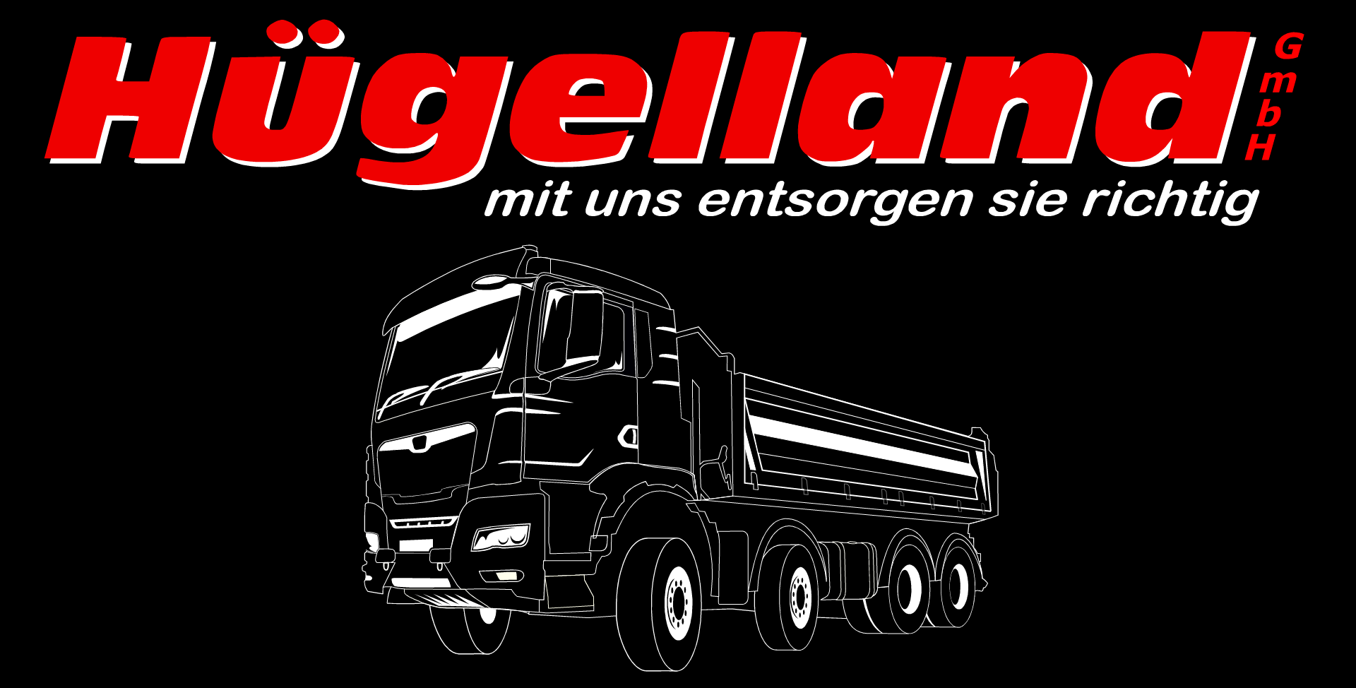 Hügelland GmbH in Rüdersdorf bei Berlin mit Lkw